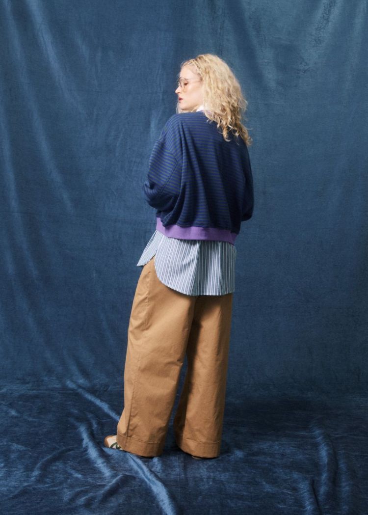 Match Electric Blue Sweatshirt bleu electrique